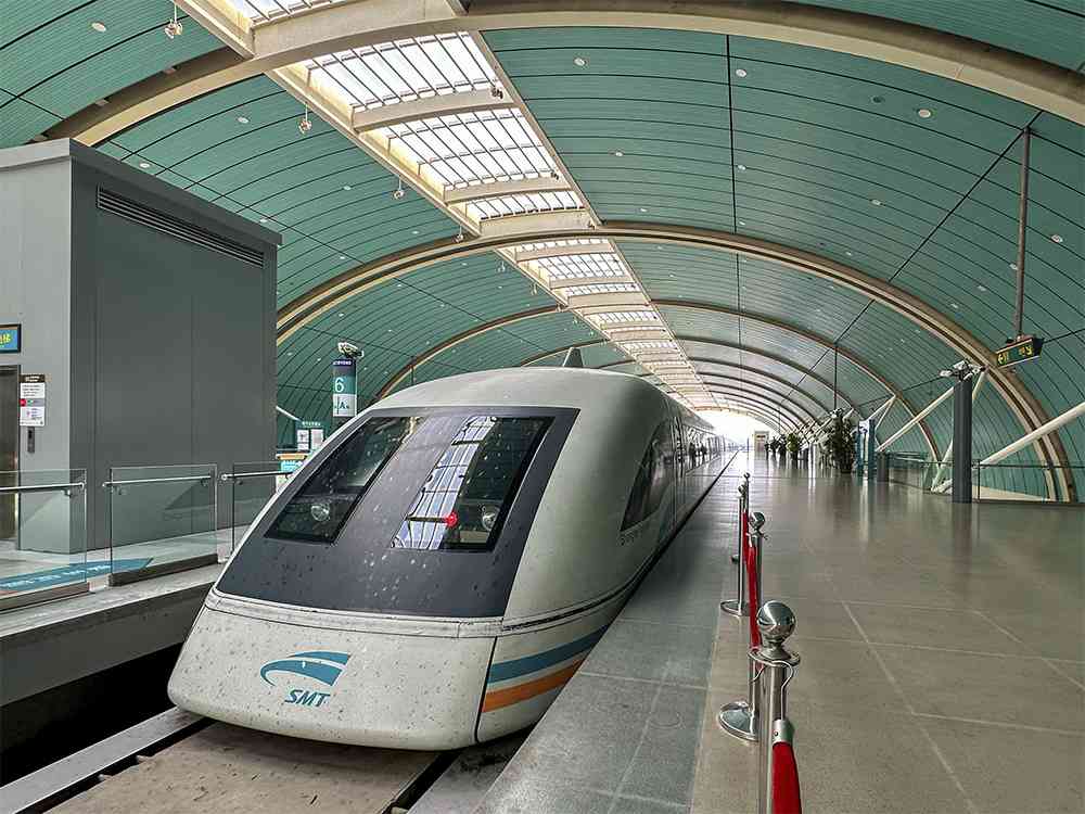 Tren Maglev de Shanghái, el tren de levitación magnética más rápido del mundo