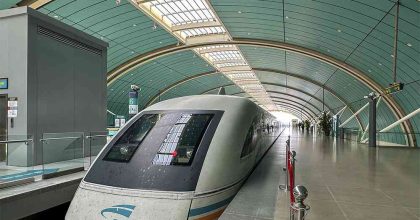 Tren Maglev de Shanghái, el tren de levitación magnética más rápido del mundo